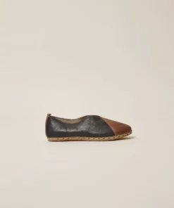 Nida Lu Handmade Women's Lu Loafer - Onyx + Cedar 8 Nida Lu Handmade Women's Lu Loafer - Onyx + Cedar