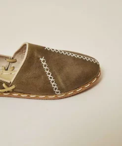 Nida Lu Handmade Women's Nida Loafer - Avocado Handcrafted