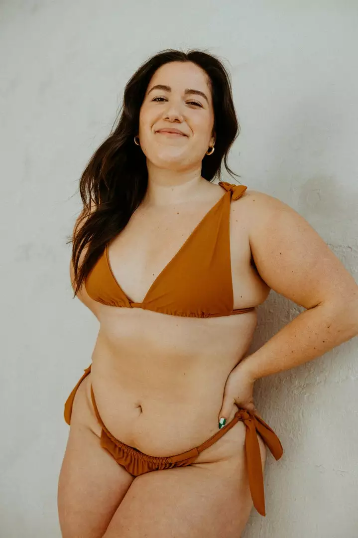 Mary Young Nikki Recycled Tie Swim Top 1 Mary Young Nikki Recycled Tie Swim Top