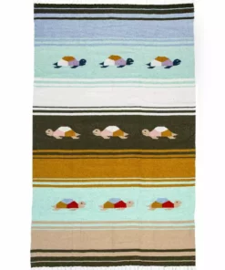 Caminito Tortuga Verde Upcycled Blanket Best Sellers