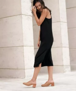 Nisolo Shoes All-Day Heeled Mule - Almond