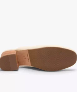 Nisolo All-Day Heeled Mule - Bone