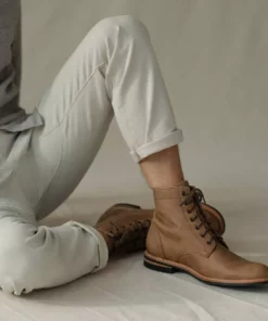 Nisolo Men's All-Weather Andres Boot - Tobacco