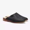 Nisolo Special Occasion Ama Woven Mule - Black