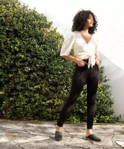 Nisolo Special Occasion Ama Woven Mule - Black