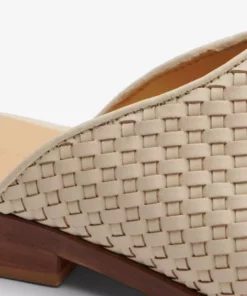 Nisolo Ama Woven Mule - Bone