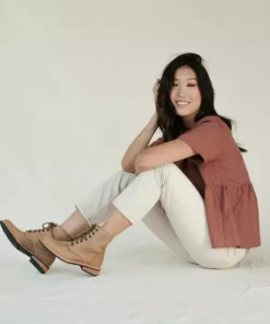 Nisolo Amalia All Weather Boot - Tobacco Shoes