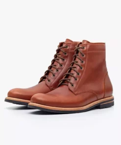 Nisolo Men's Andres All Weather Boot - Brandy