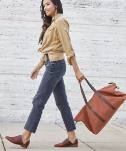 Nisolo Canvas Weekender - Amber Accessories