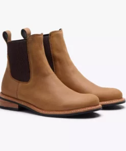 Nisolo Carmen Chelsea Boot - Almond Shoes