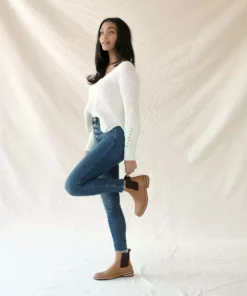 Nisolo Carmen Chelsea Boot - Almond Shoes 14 Nisolo Carmen Chelsea Boot - Almond Shoes