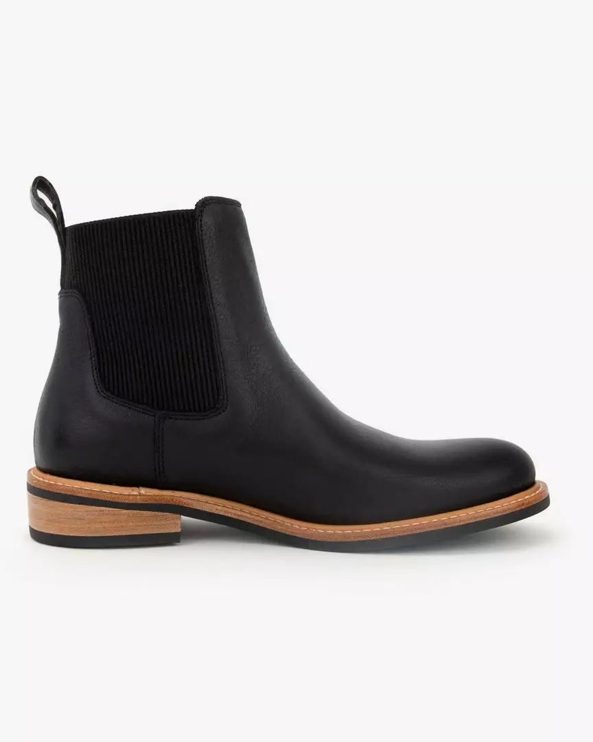 Nisolo Carmen Chelsea Boot - Black Shoes 7 Nisolo Carmen Chelsea Boot - Black Shoes