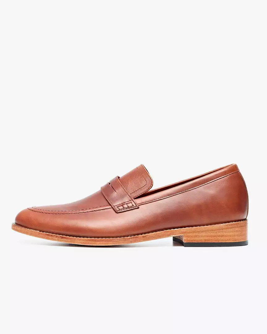 Nisolo Men's Chamberlain Penny Loafer - Brandy Best Sellers 8 Nisolo Men's Chamberlain Penny Loafer - Brandy Best Sellers