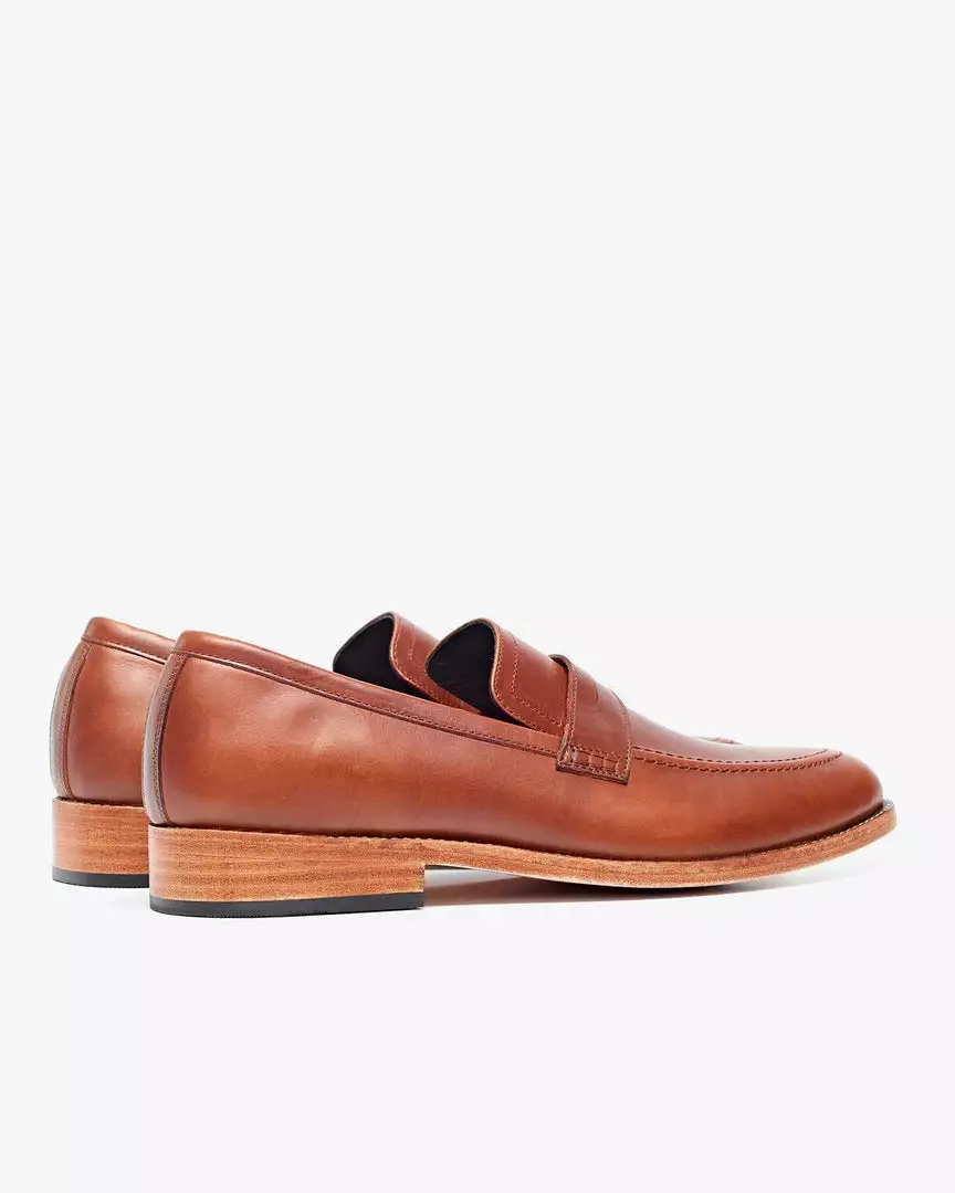 Nisolo Men's Chamberlain Penny Loafer - Brandy Best Sellers 10 Nisolo Men's Chamberlain Penny Loafer - Brandy Best Sellers