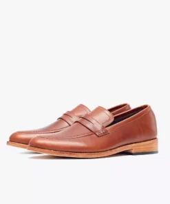 Nisolo Men's Chamberlain Penny Loafer - Brandy Best Sellers 19 Nisolo Men's Chamberlain Penny Loafer - Brandy Best Sellers