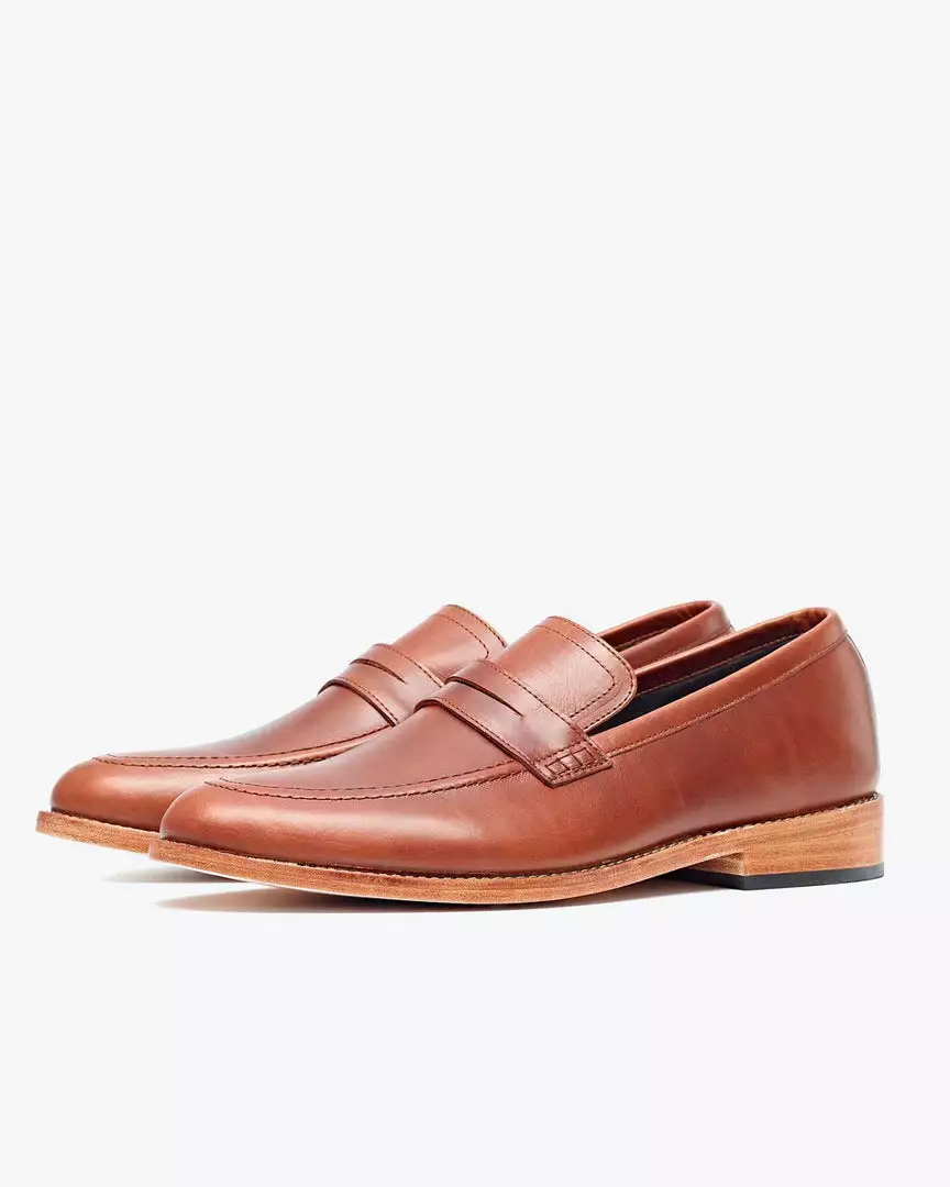Nisolo Men's Chamberlain Penny Loafer - Brandy Best Sellers 9 Nisolo Men's Chamberlain Penny Loafer - Brandy Best Sellers