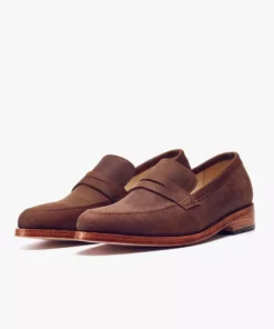 Nisolo Men's Chamberlain Penny Loafer - Oak 18 Nisolo Men's Chamberlain Penny Loafer - Oak