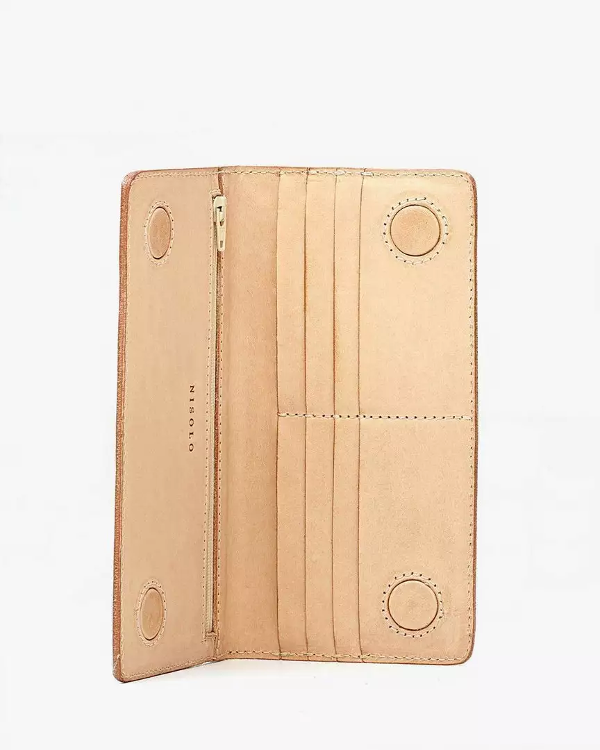 Nisolo Accessories Classic Wallet - Natural Vachetta 3 Nisolo Accessories Classic Wallet - Natural Vachetta