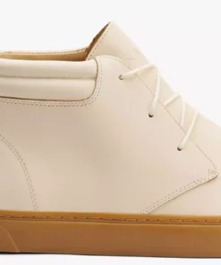 Nisolo Men's Cortez Mid Top Sneaker - Bone + Gum 17 Nisolo Men's Cortez Mid Top Sneaker - Bone + Gum