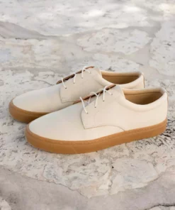 Nisolo Men's Diego Low Top Sneaker - Bone + Gum 15 Nisolo Men's Diego Low Top Sneaker - Bone + Gum