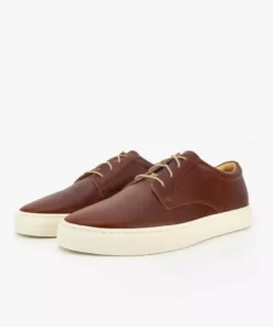 Nisolo Men's Diego Low Top Sneaker - Brandy 18 Nisolo Men's Diego Low Top Sneaker - Brandy