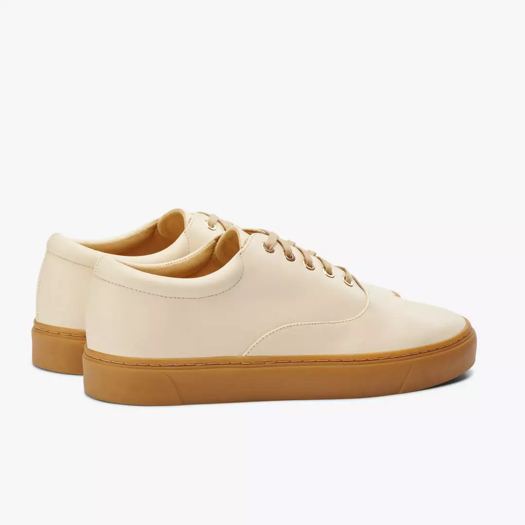 Nisolo Elayna Sneaker - Bone + Gum Shoes 9 Nisolo Elayna Sneaker - Bone + Gum Shoes