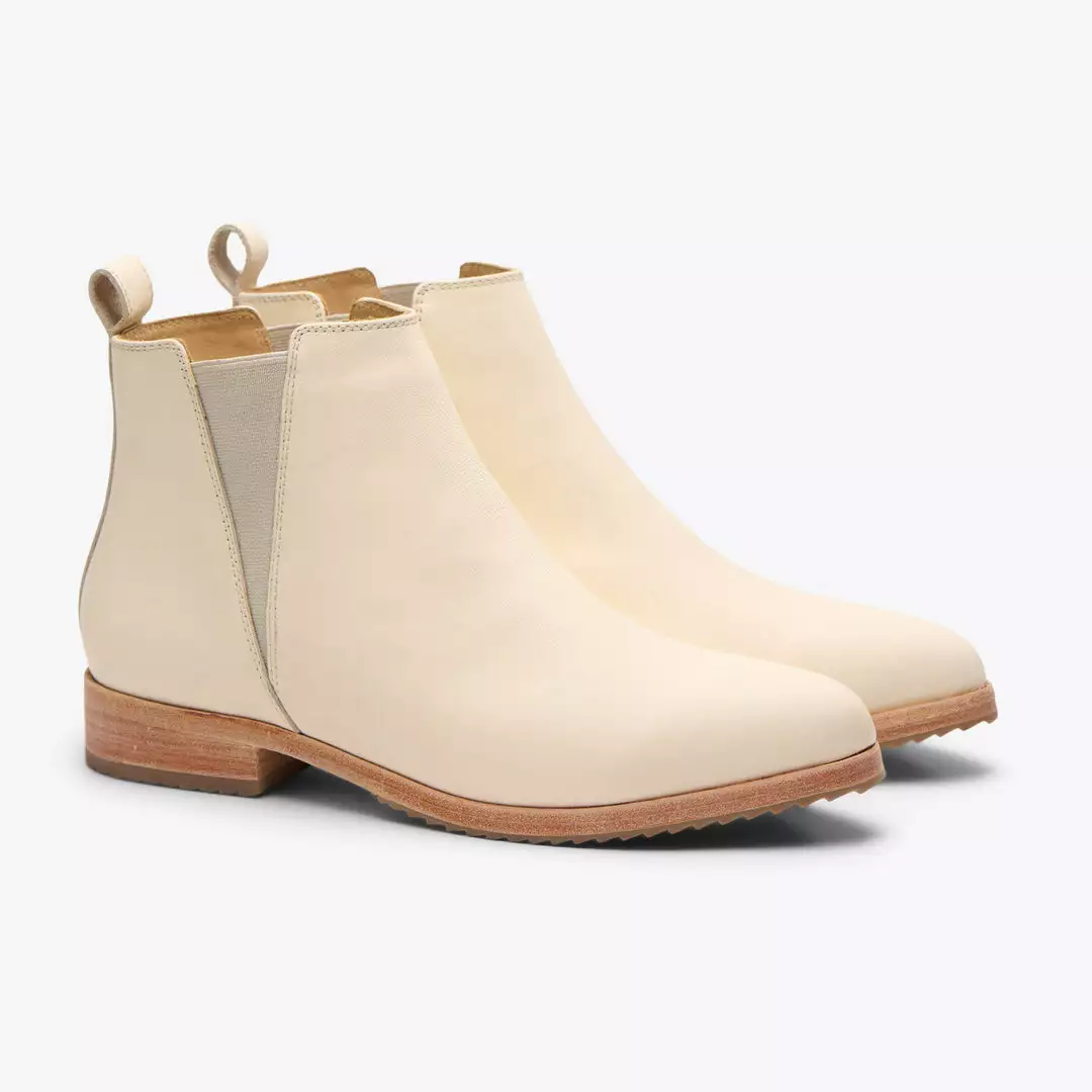 Nisolo Special Occasion Everyday Chelsea Boot - Bone 1 Nisolo Special Occasion Everyday Chelsea Boot - Bone