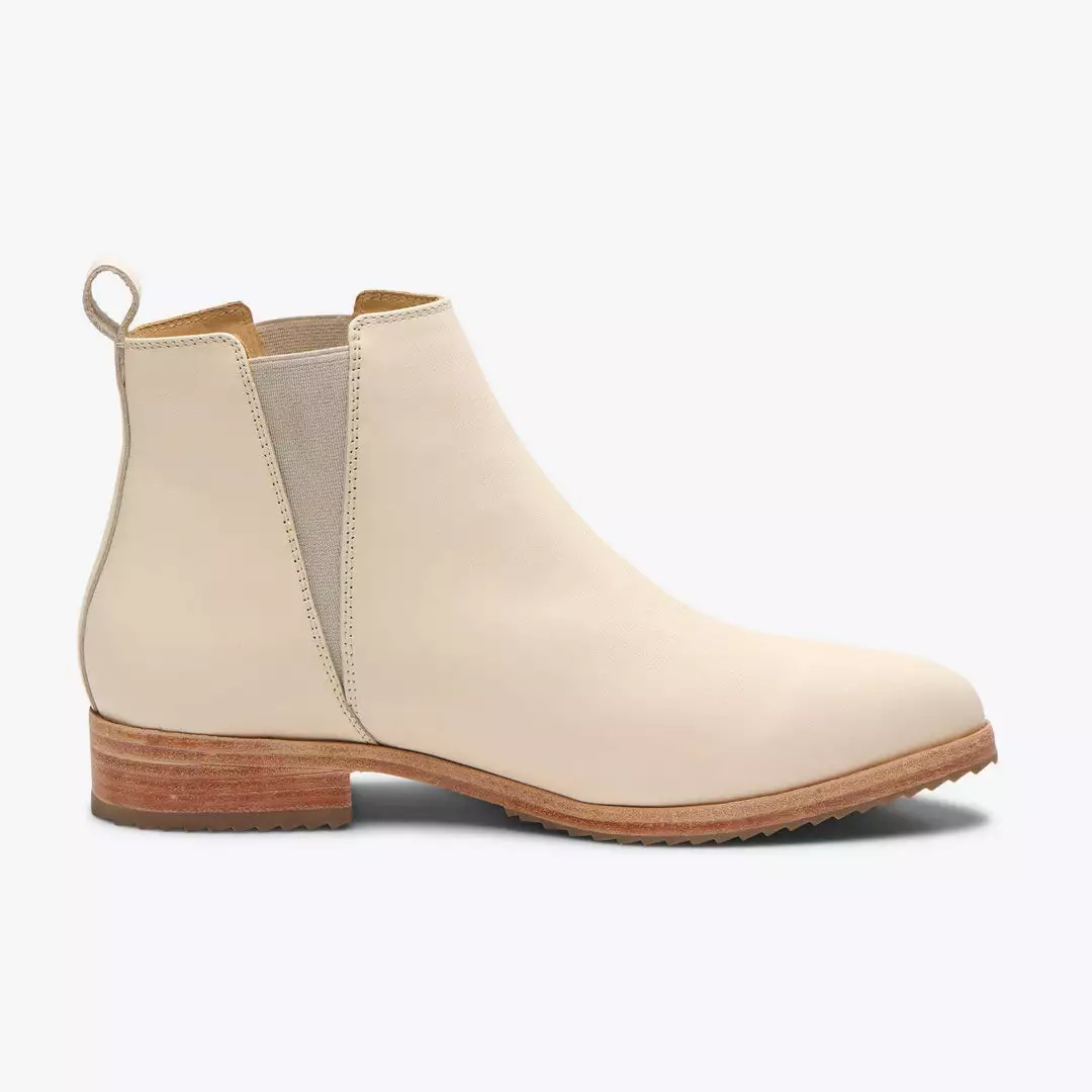 Nisolo Special Occasion Everyday Chelsea Boot - Bone 8 Nisolo Special Occasion Everyday Chelsea Boot - Bone