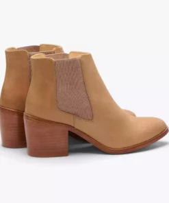 Nisolo Heeled Chelsea Boot - Almond Shoes