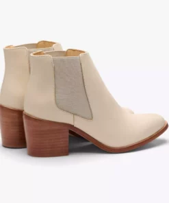 Nisolo Heeled Chelsea Boot - Bone Special Occasion