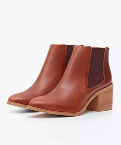 Nisolo Heeled Chelsea Boot - Brandy Shoes 16 Nisolo Heeled Chelsea Boot - Brandy Shoes