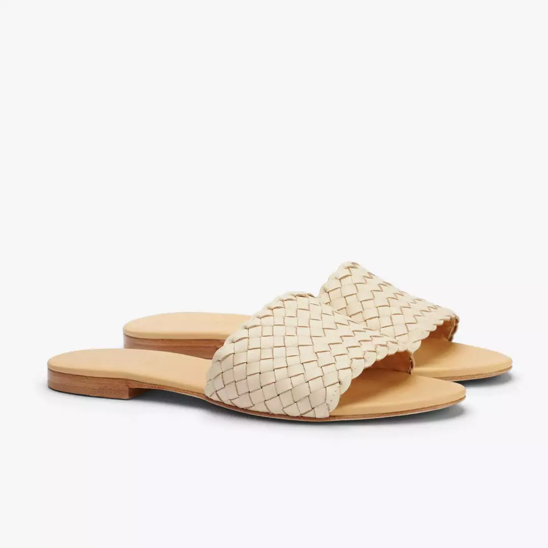 Nisolo Shoes Isla Woven Slide Sandal 14 Nisolo Shoes Isla Woven Slide Sandal
