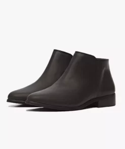 Nisolo Lana Ankle Boot - Black / Black