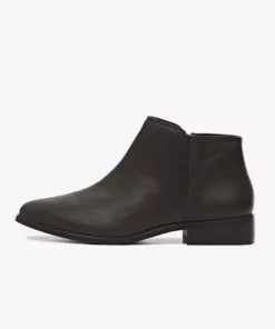 Nisolo Lana Ankle Boot - Black / Black