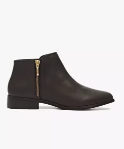 Nisolo Lana Ankle Boot - Black / Black