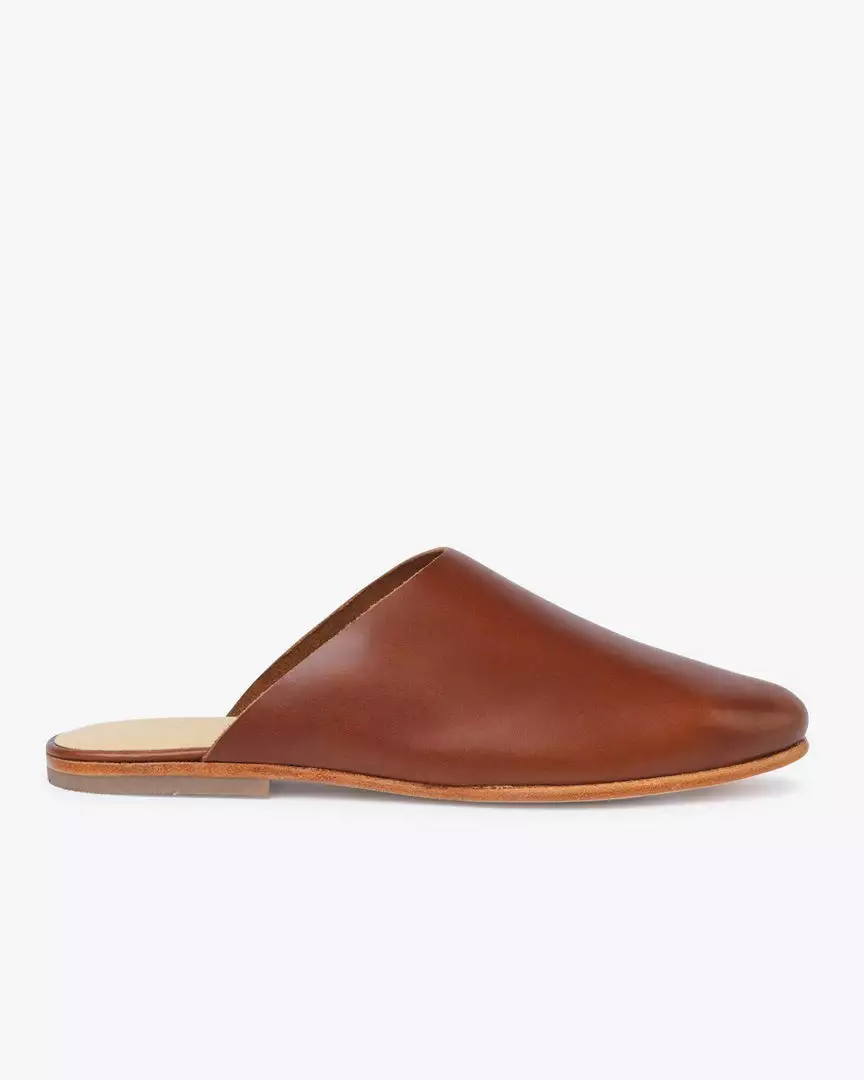 Nisolo Lima Slip On Mule - Brandy 9 Nisolo Lima Slip On Mule - Brandy
