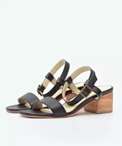 Nisolo Lucia Block Heel Sandal - Black 8 Nisolo Lucia Block Heel Sandal - Black