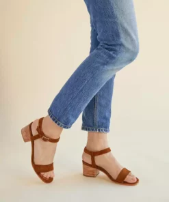 Nisolo Best Sellers Lucia Block Heel Sandal - Nutmeg