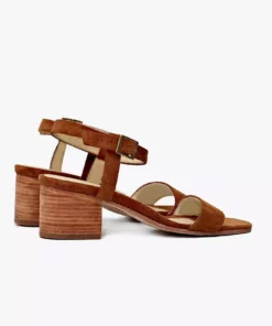 Nisolo Best Sellers Lucia Block Heel Sandal - Nutmeg