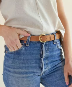 Nisolo Best Sellers Women's Noemi Belt - Sand