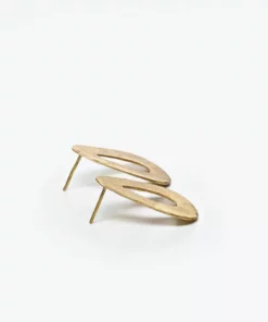 Nisolo Upcycled Brass Open Drop Earrings 7 Nisolo Upcycled Brass Open Drop Earrings