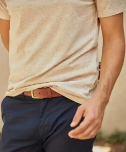 Nisolo Best Sellers Men's Owen Belt - Brandy