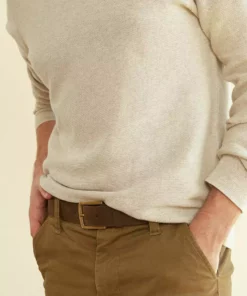 Nisolo Men's Owen Belt - Oak