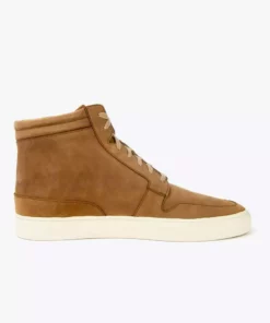 Nisolo Men's Rey High Top Sneaker - Tobacco
