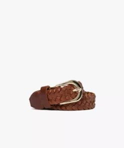 Nisolo Women's Talia Braided Belt - Brandy