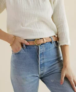 Nisolo Women's Talia Braided Belt - Natural Best Sellers