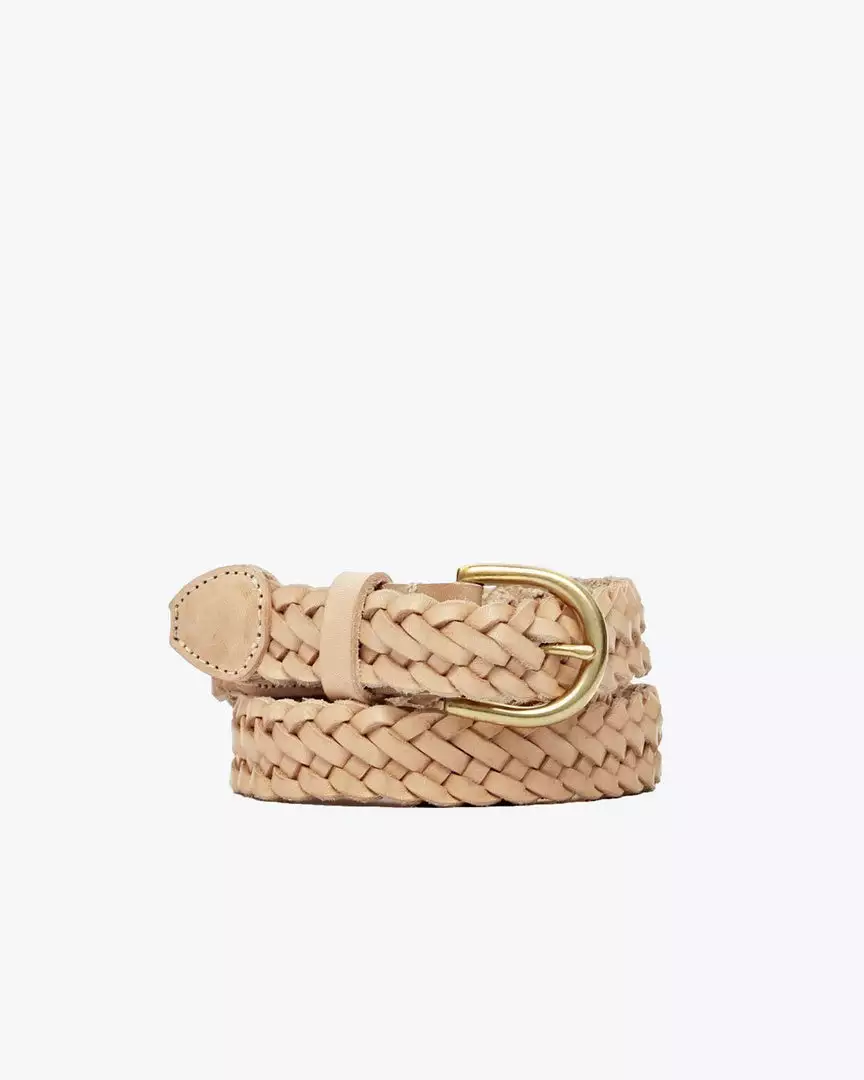 Nisolo Women's Talia Braided Belt - Natural Best Sellers 1 Nisolo Women's Talia Braided Belt - Natural Best Sellers