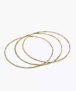 Nisolo Best Sellers Upcycled Thin Hammered Bangle