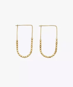 Nisolo Upcycled Tiny Brass Bead Earrings Best Sellers