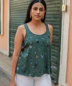 No Nasties Ramona Flared Tank Top Clothing